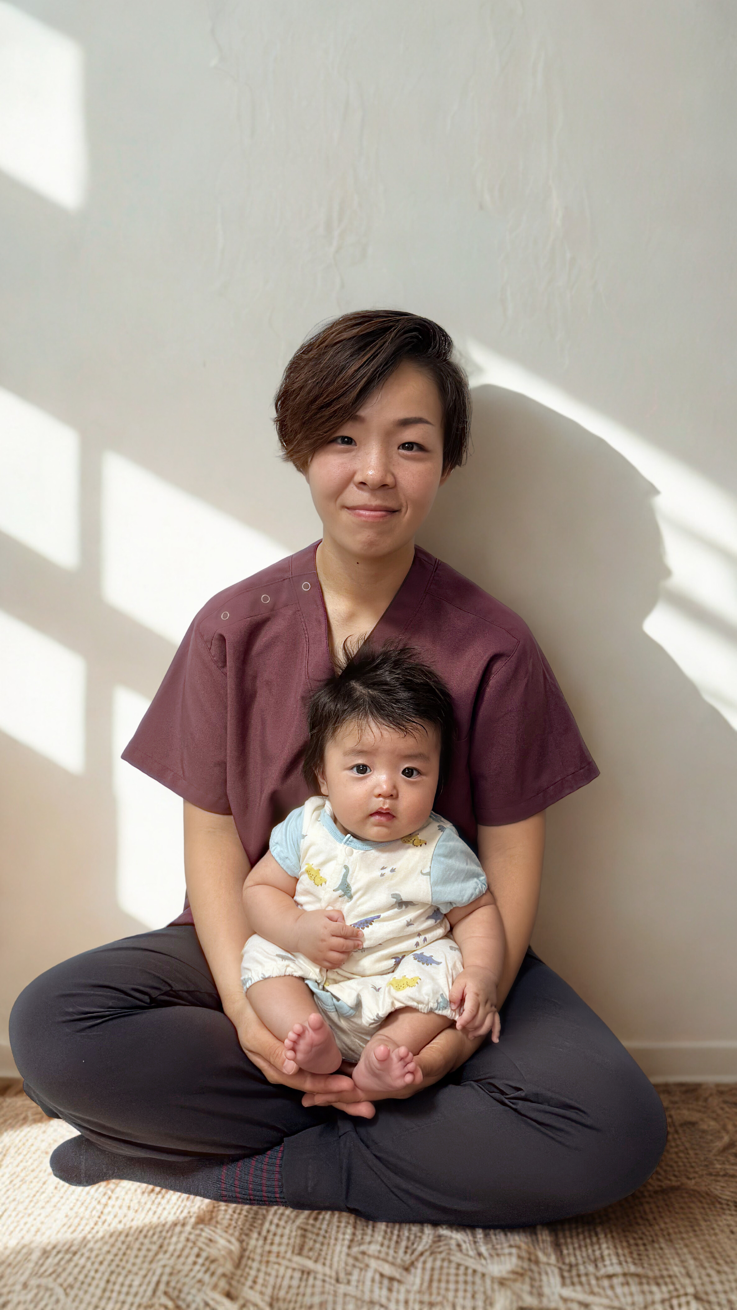 代表 桒原未来（くわちゃん）の正面写真